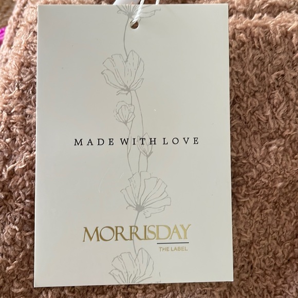 🆕 Morrisday The Label Kimmy Super Soft Tan Lounge Pants - Size Small - Picture 3 of 6